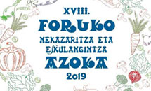 Feria Agrícola de Forua 2019 con vermut Txurrut