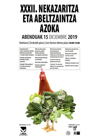 Feria Agrícola de Leioa 2019 con vermut Txurrut