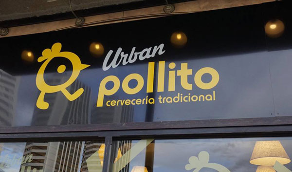 Cervecera Urban Pollito Bilbao con Txurrut
