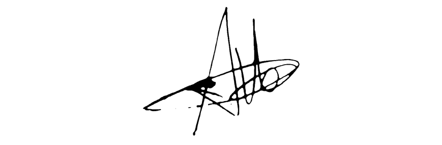 Firma de Antonio Vence