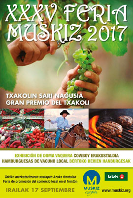 Feria Agrícola de Muskiz 2017 con Txurrut