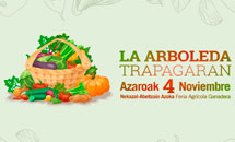 Feria Agricola de La Arboleda con vermut Txurrut